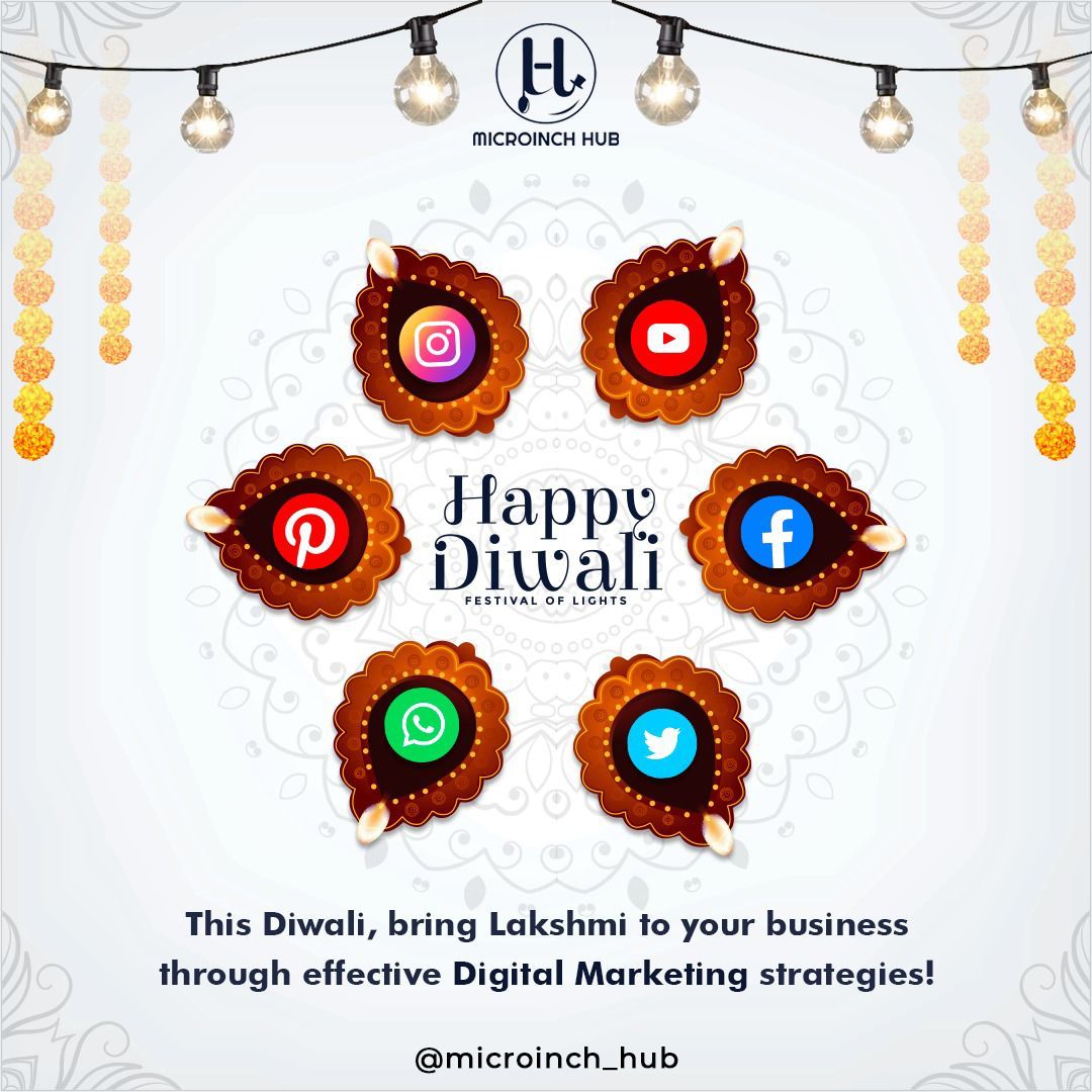 microinchub's tweet photo. This Diwali Bring Lakshmi To Your Business Through Effective Digital Marketing Strategies!
Microinch Hub Wishes You &amp; Your Family A very Happy Diwali🎇
.
.
.
.
.
.

#diwali2021 #happydiwali #diwalifestival
#diwaliseason #diwalispecial #diwalicelebration https://t.co/M27ElfKRPB
