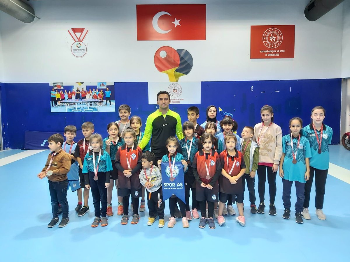 sporaskayserii's tweet photo. 22-23 Ekim 2022 tarihleri arasında yapılan Masa Tenisi Minikler-Küçükler  Yerel Lig 2. Etap müsabakalarında                                                             Spor AŞ Gençlik ve Spor Kulübü sporcularımızdan; https://t.co/qCj5CUJNi7