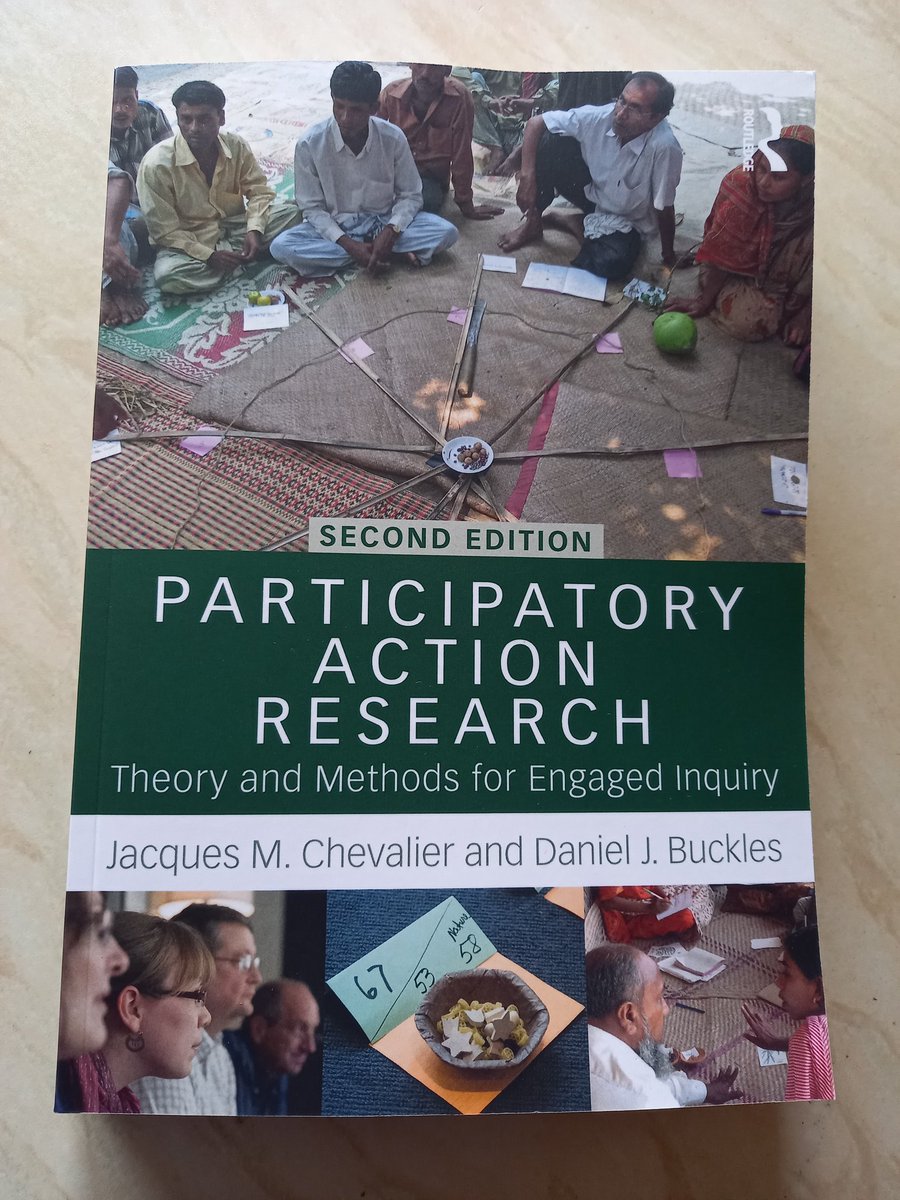 Really enjoying this so far... 🌟 2nd edn. Participatory Action Research. Chevalier and Buckles.