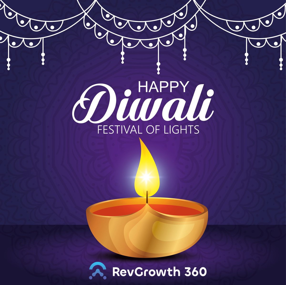 Growth360Rev's tweet photo. May this Diwali bring along fresh hopes, new dreams, and goals, &amp; may you are blessed with beautiful days, full of new surprises, moments of happiness, and success. Wishing you a Happy Diwali. 💥🪔✨

#diwali2022 #diwali #happydiwali #diwalicelebration #diwalivibes https://t.co/2jiQfeeiGL