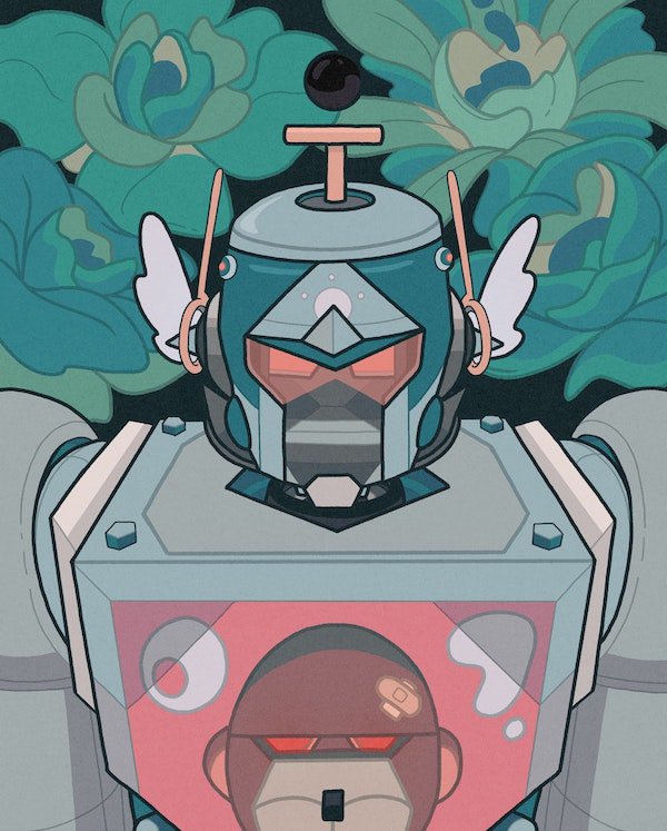 DirtyRoboWorks_'s tweet photo. Replying to 
@CamBlxck
 and 
@DirtyRobotWorks
Favorite robot of mine! https://t.co/Z0bo3e87Vn