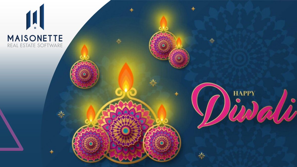 GoMaisonette's tweet photo. Maisonette team wishes you and your loved ones a blessed and cheerful #Diwali💥
May the festival of Diwali brighten your year with new #opportunities and #success stories.

#Diwali2022 #festive #celebrate #software #realestate https://t.co/gHvyxPzcXo