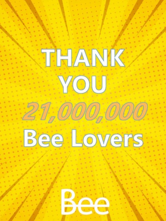 Beenetworkintl's tweet photo. Start from 2020🐝
16,000,000 bee lovers in 2021
We got 21,000,000 in 2022‼️
How many do you hope to reach in 2023?
#beenetwork #beecommunity #blockchain https://t.co/8eTZ7FqeMG