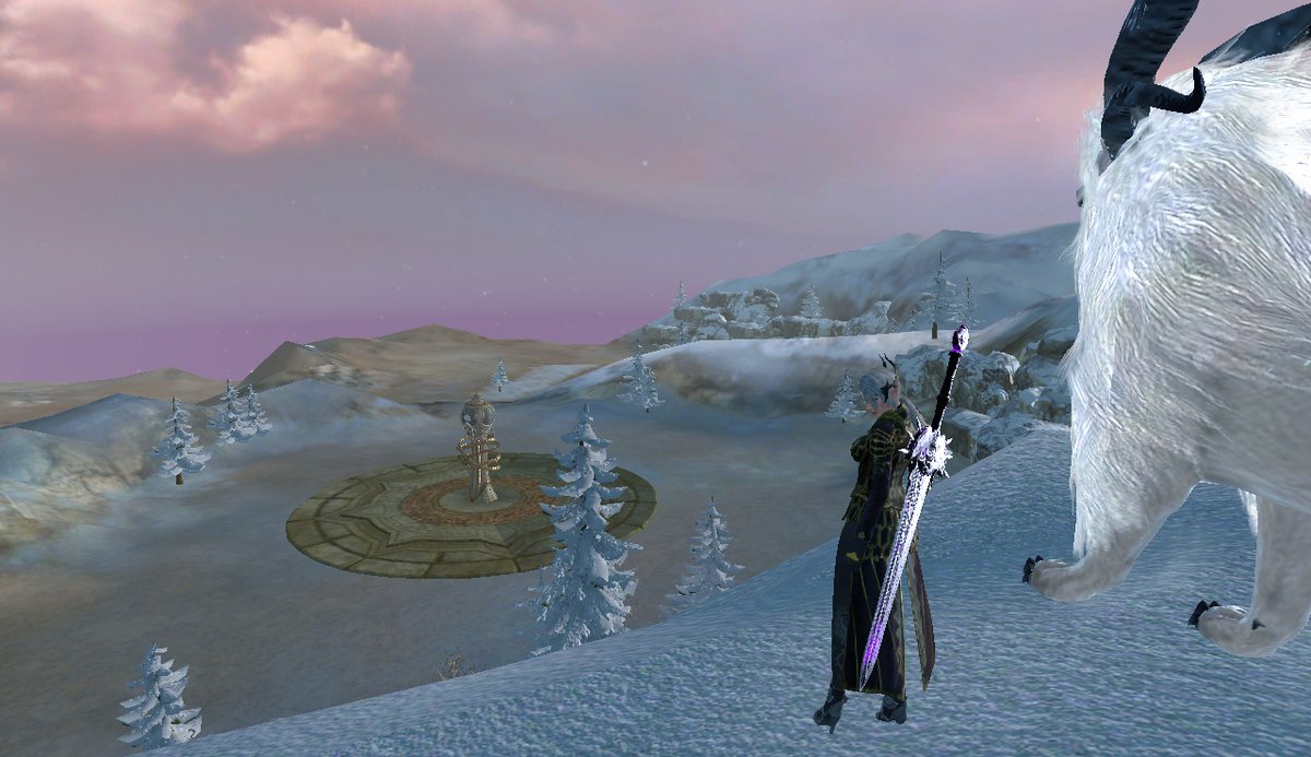 DecyFrostfire's tweet photo. WS is just my fav place,
purplish sky + winterly part of the map <3
#archeage #AAUnchained #gaming #MMORPG https://t.co/NIR2JCIhvO