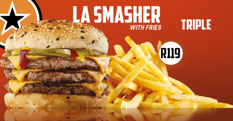 rocomamas's tweet photo. Pick your fav. Single, Double or Triple. All the flava in a size that's right for you, from R59. #LASmasher #NotNormal https://t.co/SmKjuBsNTJ