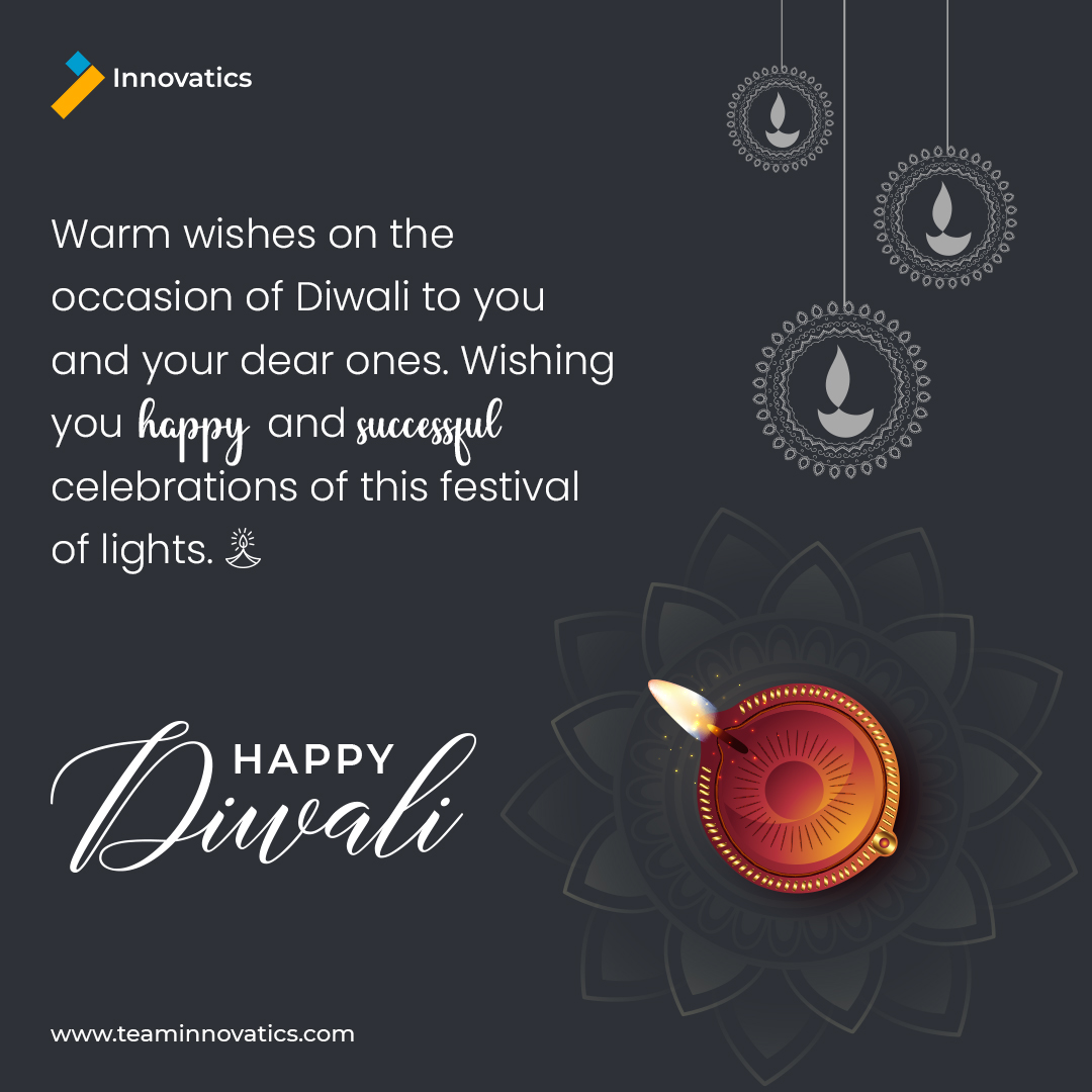 Innovatics3's tweet photo. Warm wishes on the occasion of Diwali to you and your dear ones🎊🎉.
Wishing you happy and successful celebrations of this festival of lights 💥.
#happy #Diwali #diwali #wishes #celebration #festival #joy #Innovatics #TeamInnovatics https://t.co/diSmPePSW3
