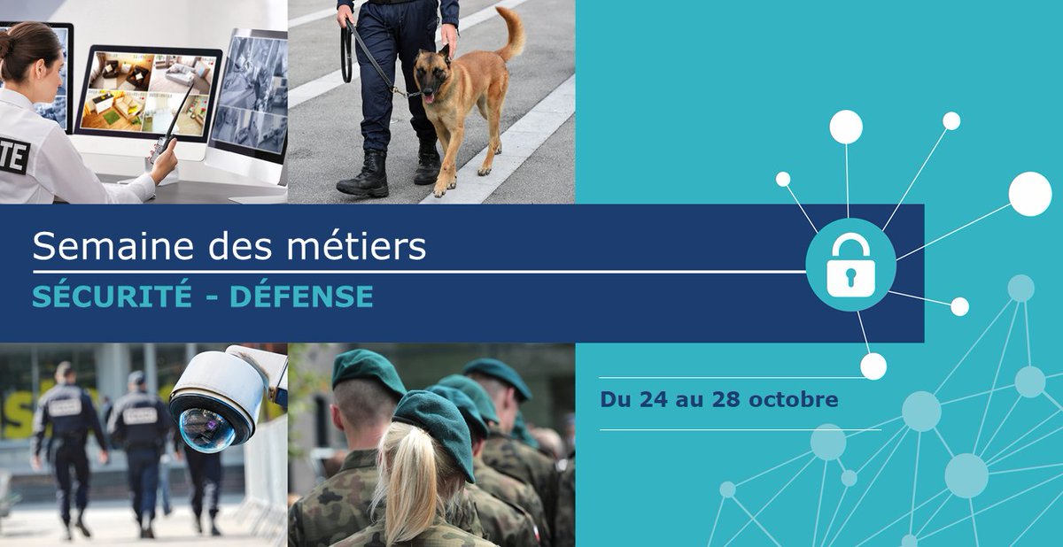 📣Cette semaine, des évènements organisés dans toute la région pour faire découvrir le secteur #sécurité #défense aux acteurs multiples : @armeedeterre, <a href="/MarineNationale/">Marine nationale</a>, <a href="/Armee_de_lair/">Armée de l'Air et de l'Espace</a>, police, pompiers, pénitentiaire ou sécurité privée #TousMobilisés  pole-emploi.org/regions/proven…