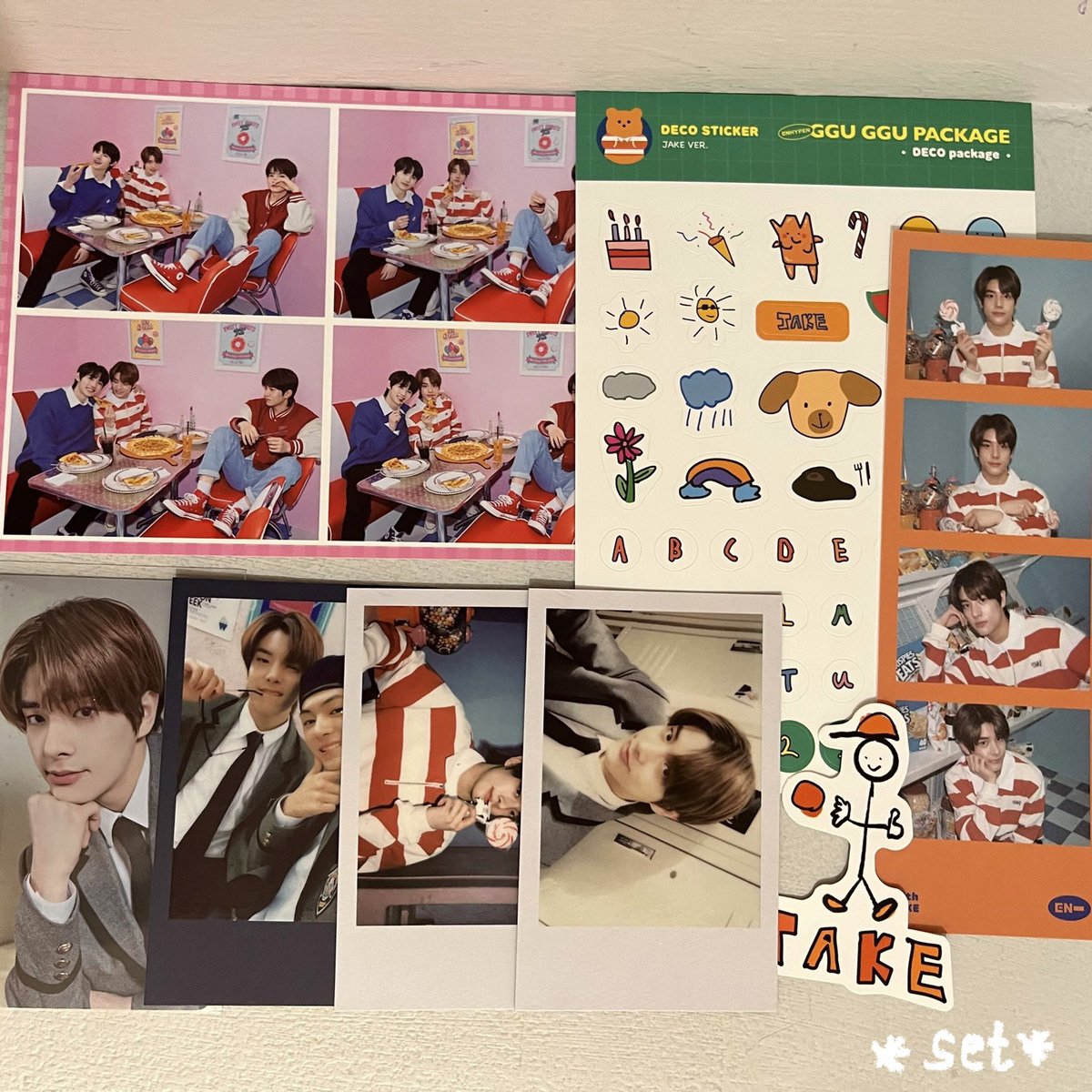 jwwoocart's tweet photo. 💬 wts lfb ph #jwwsells 
enhypen pc qs ! 

 › 5,120 set
 › can tingi (pcs with ⭐️ must take unmarked)
 › sco ggx / direct ggx

addtl info &amp; pbd — https://t.co/vyL1qsnDZN…

reply mine pc/set or dm https://t.co/IKr2GqgI3N