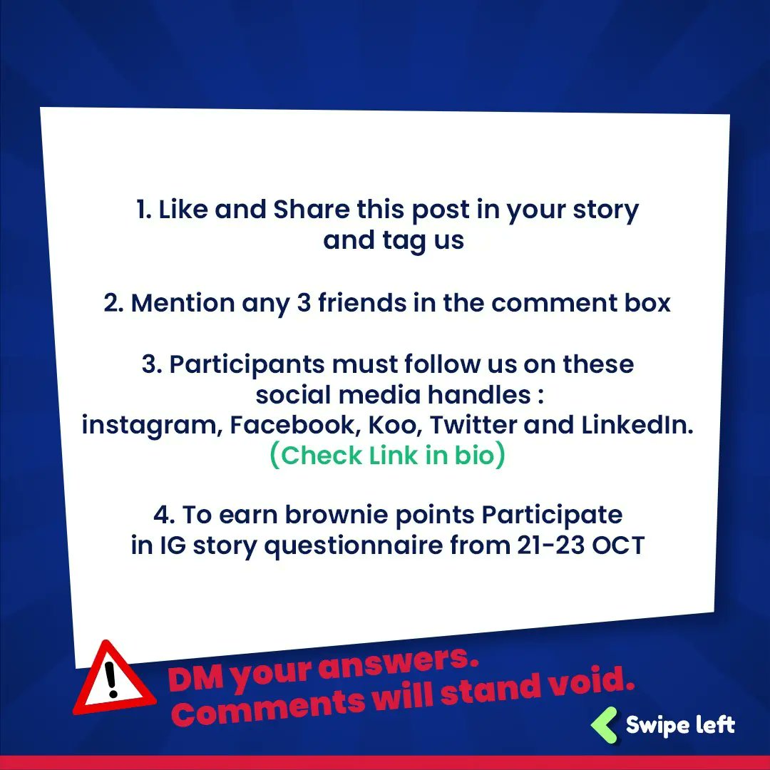 TradingBuzzR's tweet photo. Contest link:- 👉 https://t.co/VZwCOh7zsT👈
#TradingBuzzr is here with the #Diwali contest - #Pictureka. This is your chance to win Cash Prizes worth Rs.5000.
#contestalert #quizzes #quiztime #diwali #diwalicontest #giveaway #TradingBuzzr https://t.co/CekOaNyScx