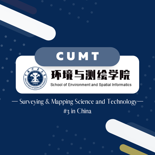 StudyinCUMT's tweet photo. #SchoolsofCUMT: A quick Q&amp;A on the School of Environment and Spatial Informatics!🔍

Established time: 2000
Faculties:
1)Surveying and Mapping Engineering
2)Environmental Science and Engineering
3)Remote Sensing and Geographic Information
4)Land Engineering

 #CUMT #Research https://t.co/d1Ljb1v0DR