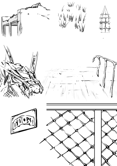 【今日の練習絵】

模写 