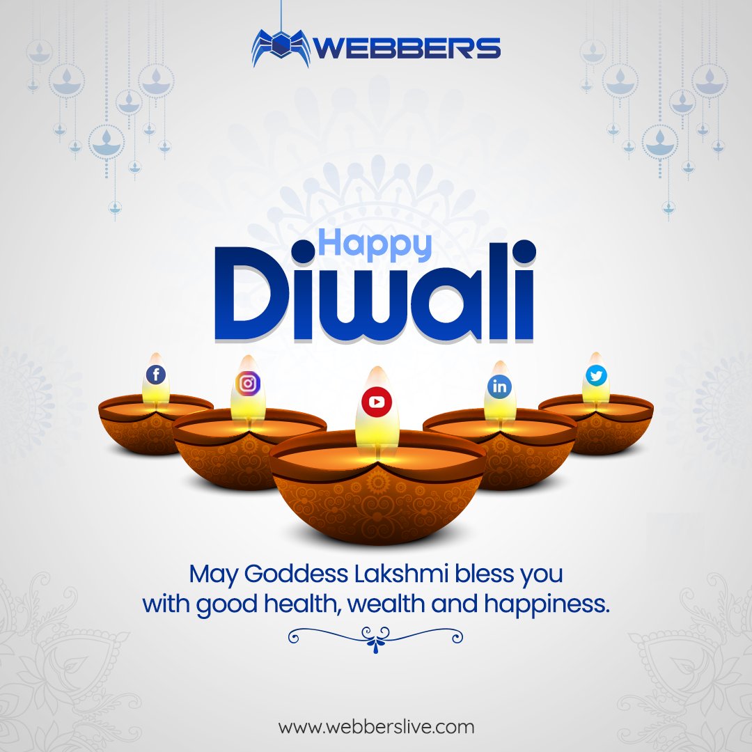 SandeepWebbers's tweet image. Diwali is an occasion to celebrate victory over defeat, light over darkness, awareness over ignorance, an occasion to celebrate life: may this auspicious time light up your life with happiness, joy, &amp;amp; peace this Diwali 🌠

Wish you a happy, safe, and blessed Diwali 🕉️ 

#diwali