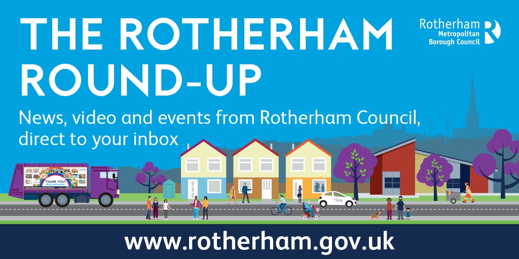 The latest edition of our free e-bulletin, The Rotherham Round-Up is out NOW and available to read here ➡️ content.govdelivery.com/accounts/UKRMB…

You can register for FREE to receive these bulletins first, direct to your inbox at bit.ly/rothernews