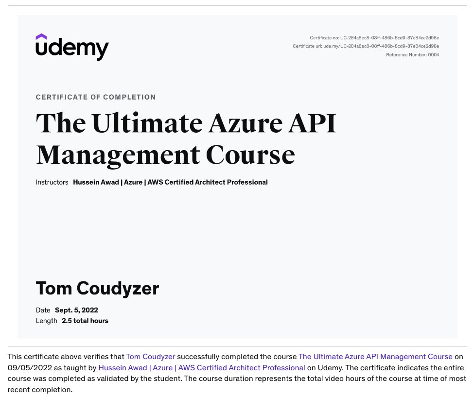 My #API management journey continued by learning #microsoft #azure API management. This broadened my view on the solutions out there. Got #excellent insights and learnings to #evaluate API management solutions #apim