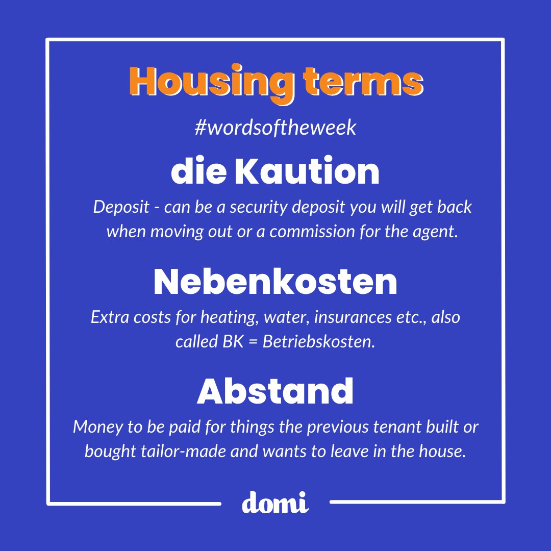 When applying for a property, be aware of all the rental costs you will have to pay. 

🔸 Want to know more? Check out our page! 

➡️ domiapp.io

-
#WohnungsSucheBerlin #WohnungBerlin #BerlinFlats #BerlinWohnung