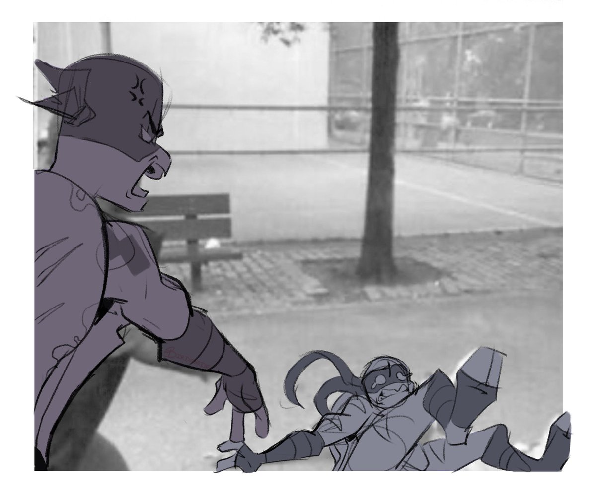 birdshrew's tweet photo. Some meme doodles! Hoping to post smth finished soon＼(￣▽￣)／  #SaveRiseofTMNT #rottmntfanart https://t.co/M04xyIyXKi
