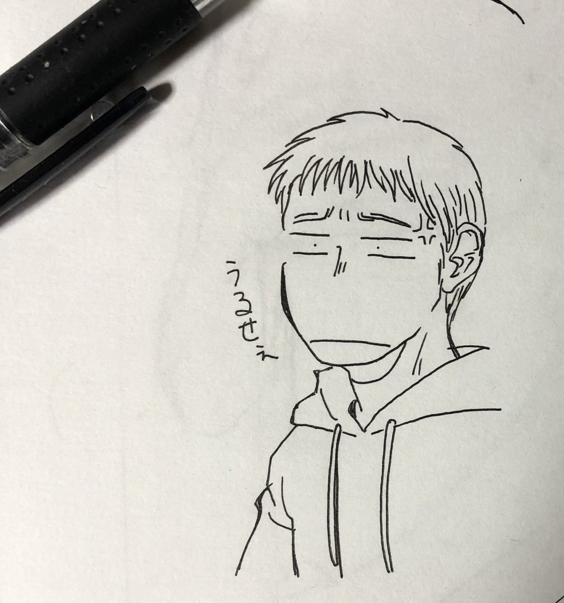こういう表情を描くのがわりと好きです 