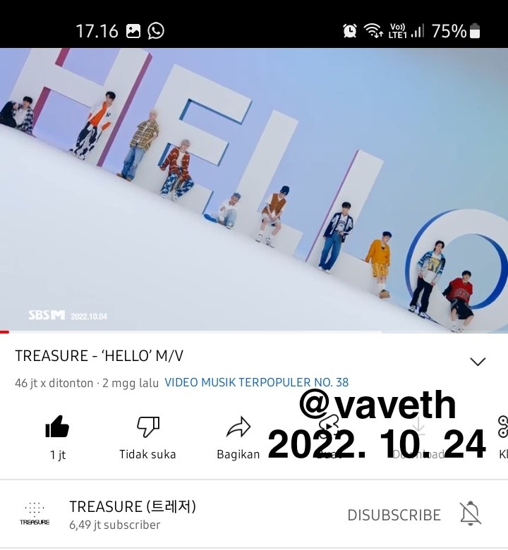 vaveth's tweet photo. HELLO STREAMING EVENT 💅
 #트레저 #TREASURE #HELLO #HELLO_EVENT_2 https://t.co/aPfrSe9TPP