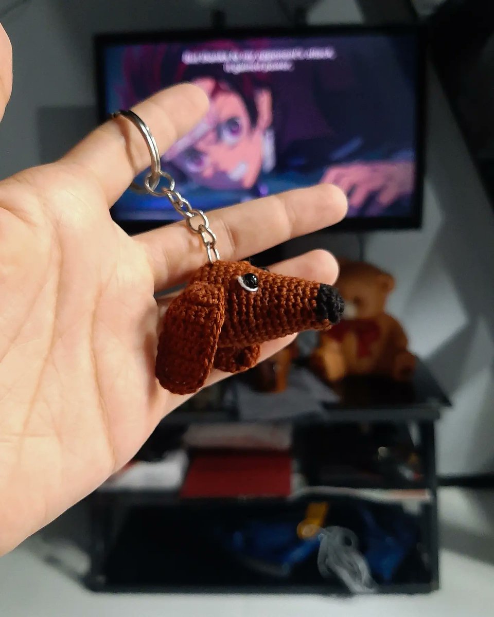 itslovesngsumin's tweet photo. Anw--
D-23 HOTDOG
Skipping Sbob set, lemme go back from microcheting 😁
#dog #amigurumi #micrcrochet #microneedling #miniature #minicrochet https://t.co/z5gLXGZhhm