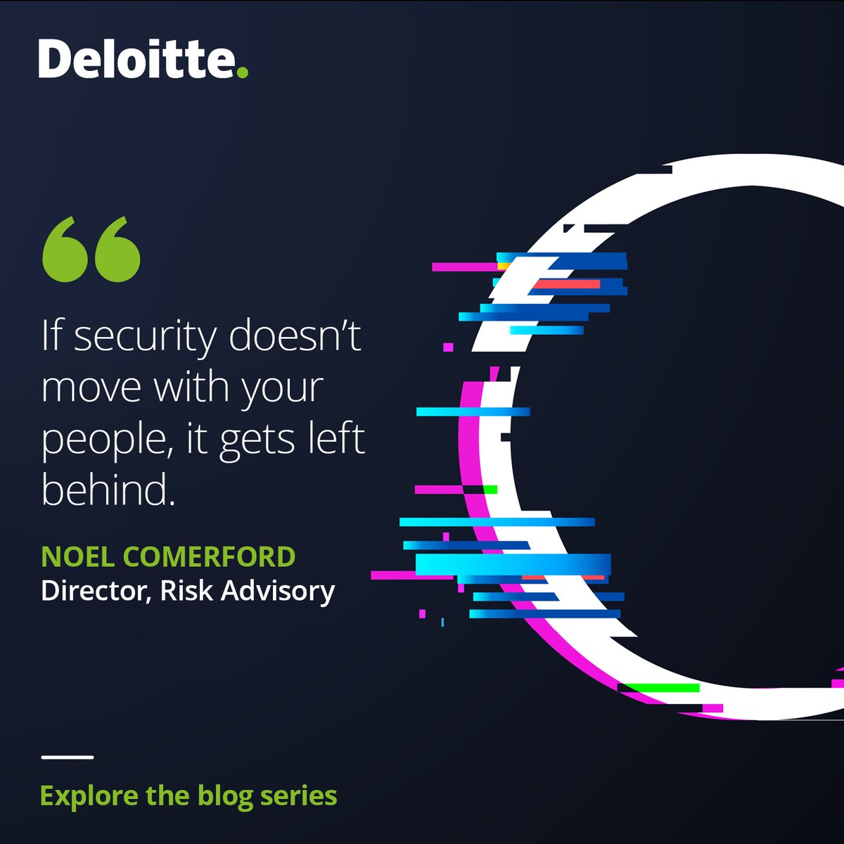 DeloitteIreland's tweet photo. To successfully navigate the future of work and realise the long-term benefits of #hybridworking, an organisations' people must operate sustainably and securely. Find out more: https://t.co/0J3V32QLCD #CISO #CyberTransformation #MakeItHappen #DeloitteRA https://t.co/E3VhvaUZdu