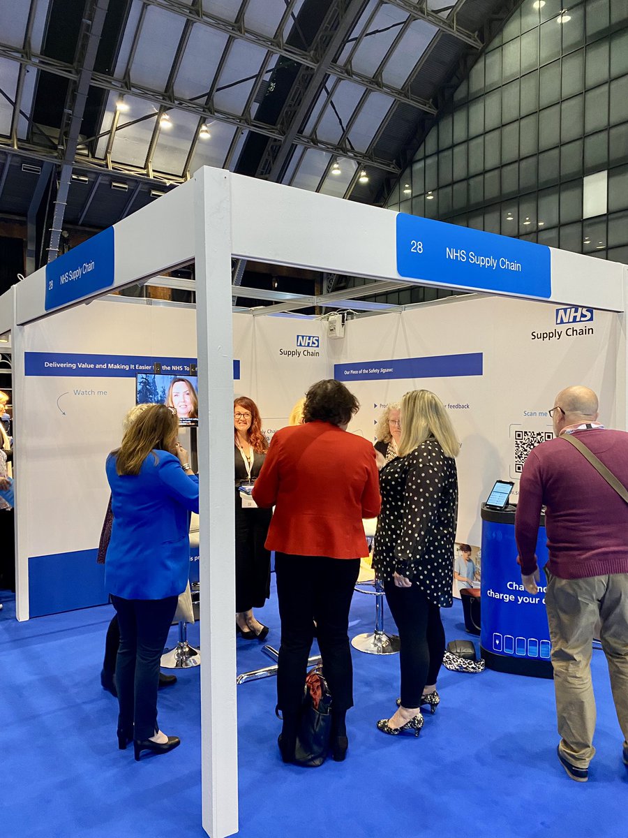 Great energy at #HSJpatientsafety Congress today. Come at talk to the NHS S4S Programme partners: <a href="/gs1uk/">GS1 UK</a> at exhibition stand 5 and <a href="/NHSSupplyChain/">NHS Supply Chain</a> at the stand 28 to find out more about scanning medical products in theatres.