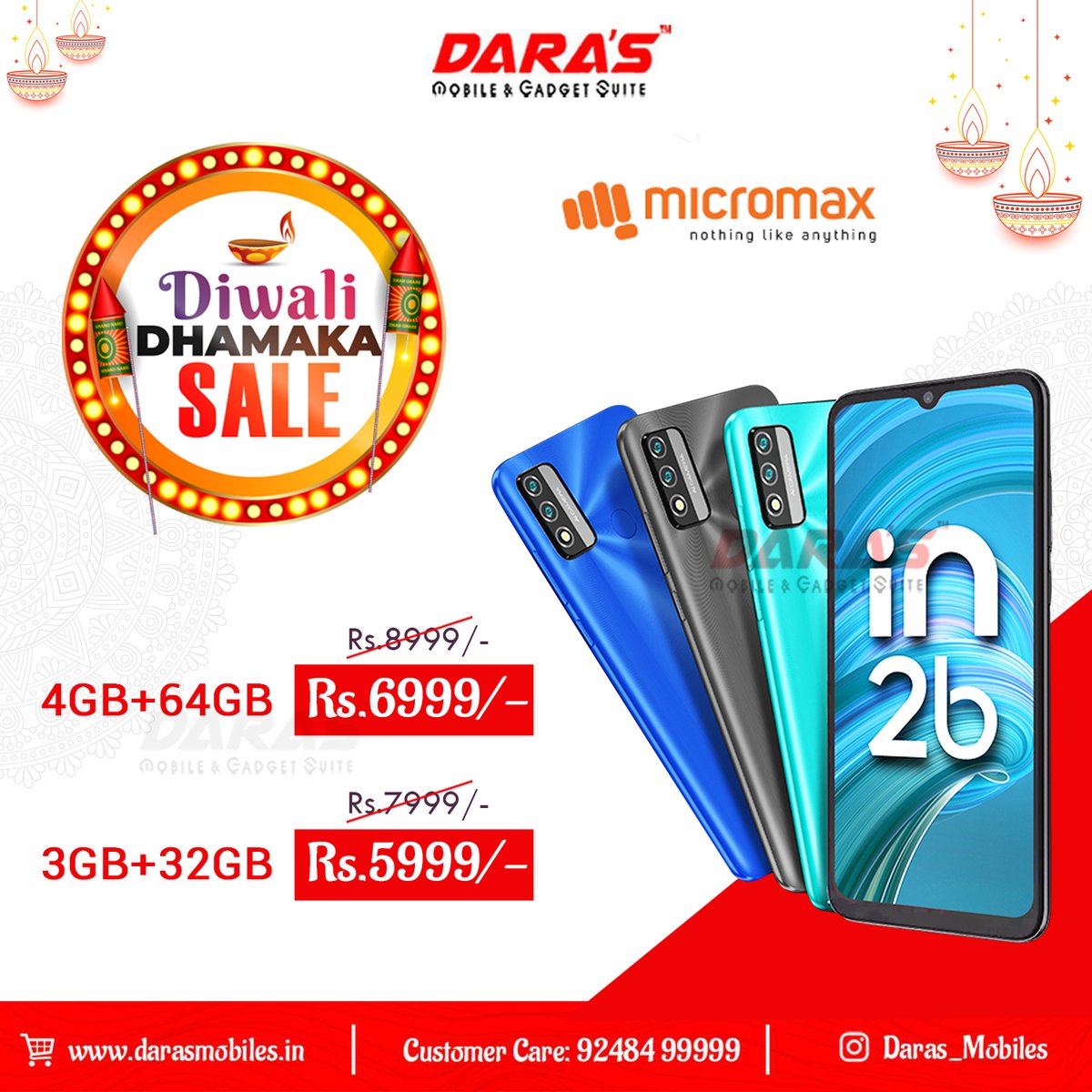 gupta9989's tweet photo. Ultimate Diwali Deals at Daras Mobiles
Daras Mobiles is the one stop solution for all your mobile needs!!
Call Now : 92484 99999
Shop Online : https://t.co/SjMx39MwWX.
#daras #darasmobiles #mobilestore #mobiles #smartphones #mobiledealer #mobiledeals #mobileoffers https://t.co/UM2TZRCoMb