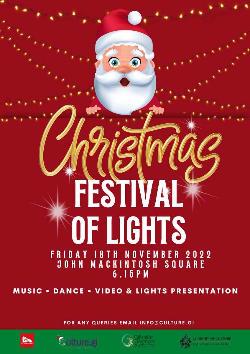 Christmas Festival of Lights Coming Soon! #gcs #visitgibraltar