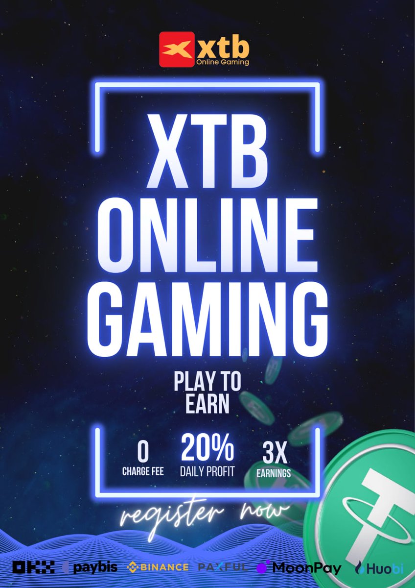 kryz_zer's tweet photo. Good News. XTB - USDT offers 11USDT minimum deposit for both GAMING and TRADING. If you have 11USDT, you come and join our community and earn up to 20-30% profits everyday.
LINK:
https://t.co/Mc8P6LvX3H
Message me here for more info!!
whatsapp#
+63 948 428 0573 https://t.co/61re01bRGd