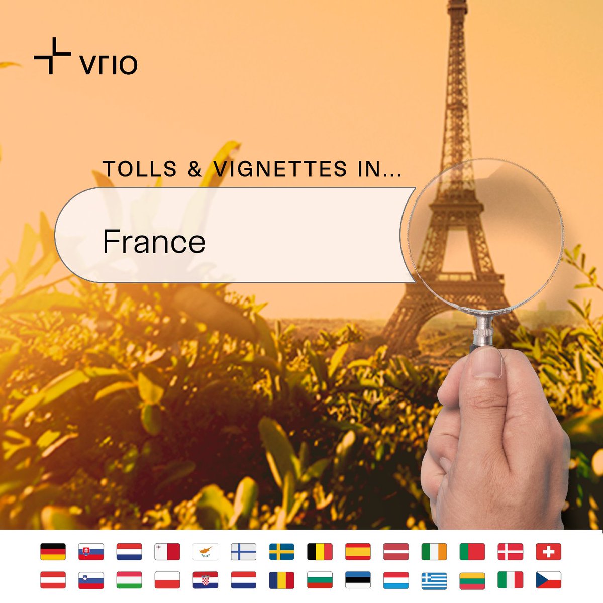 VrioUK's tweet photo. The electronic toll system Liber-T/TIS-PL, motorway network, toll bridges...

Click on the following link to find out everything you need before entering #France ⬇️ 
https://t.co/rwWp3wtIhx

#transport #logistics #roadhaulage #mobility https://t.co/wsawj9Dchk