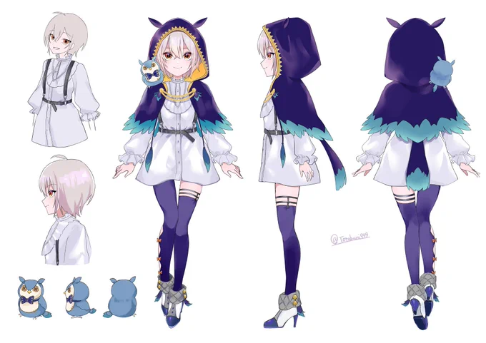 フクロウお名前つけてあげたい 