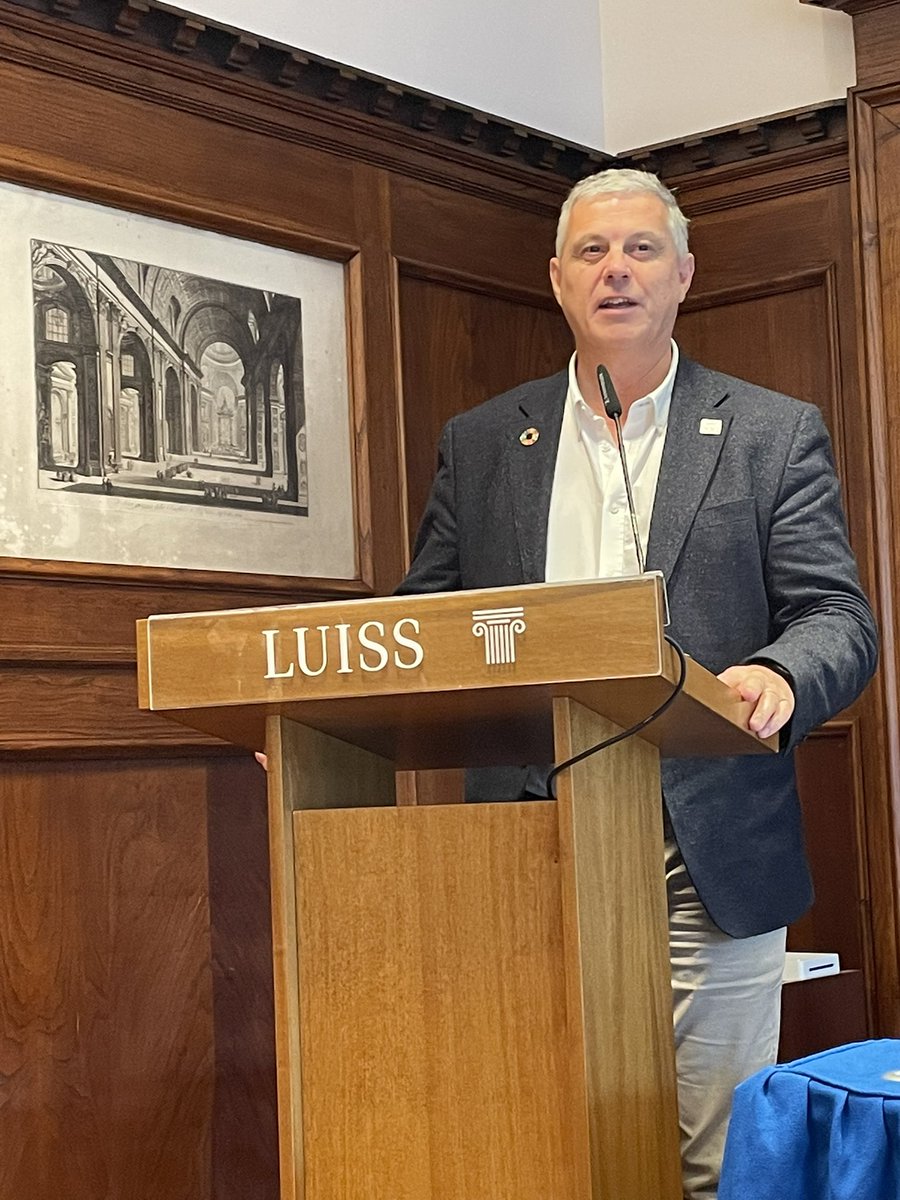 Launch of the Mutual Insurance Conference in Rome at the Luiss University, in partnership with <a href="/ICMIF_Web/">ICMIF</a>. Keynote speaker <a href="/ShaunTarbuck/">Shaun Tarbuck ICMIF</a> says time is running out - we must do more and the most resilient insurers lead with #purpose, mutualsnetwork.com/mic2022/