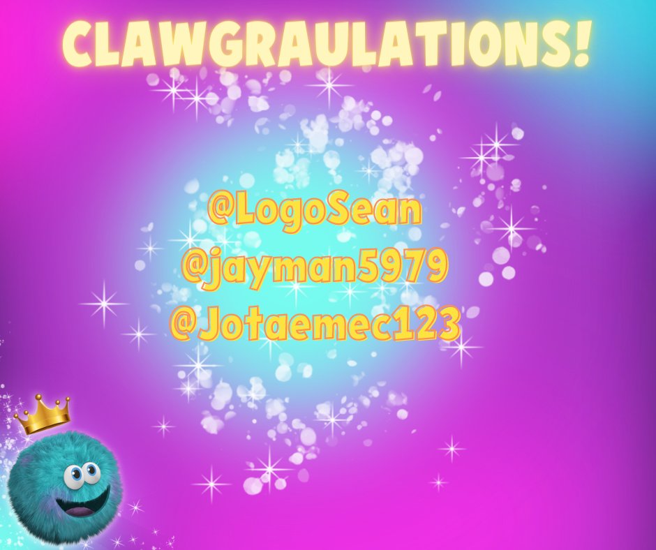 Clawrence is...

🧡 𝐎𝐑𝐀𝐍𝐆𝐄! 🧡

Clawgratulations to all of our winners! We LOVED all the suggestions we got for the next member of the Clawee family! 

Stay tuned to this page (as well as our other socials) for fun trivia, puzzles, and surprises!

#Trvia #Halloween #Clawee