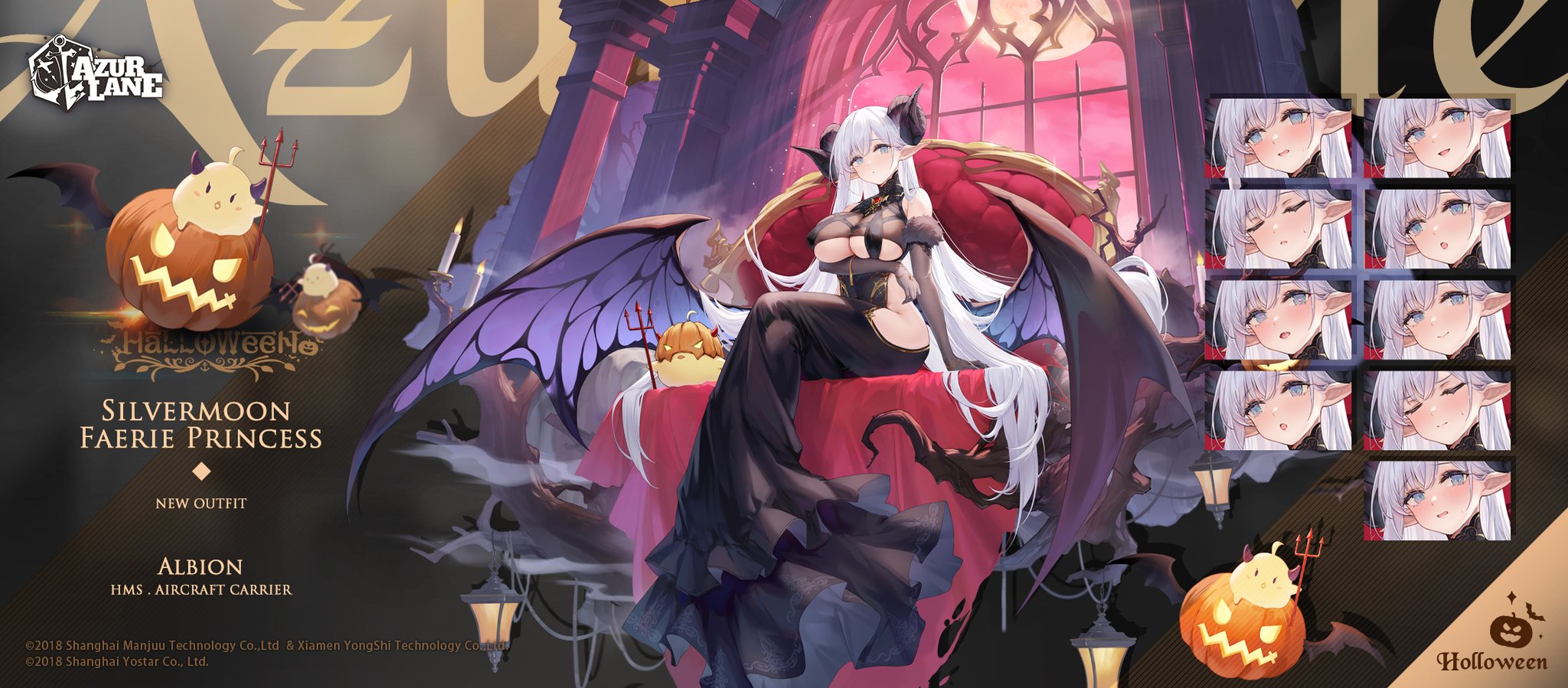 Azur Lane Official on Twitter: "♚Silvermoon Faerie Princess♚ HMS Albion is  changing into her new attire. She will grace your dock in the ne
