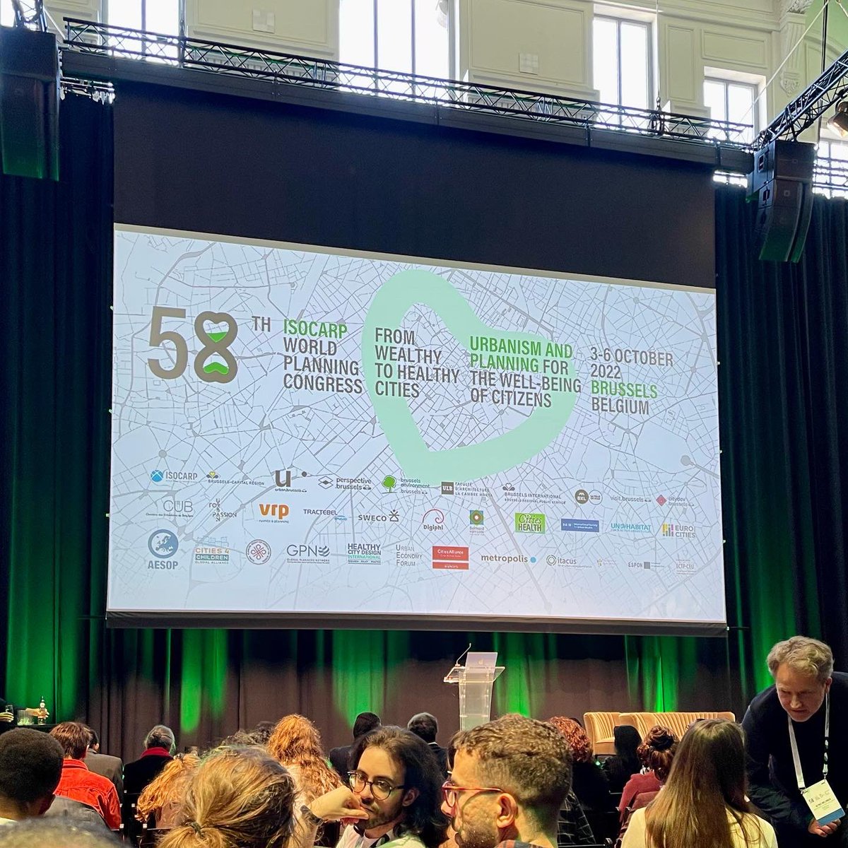 Justhood_net's tweet photo. It was a great pleasure to take part in and present the JUSThood project at the 58th ISOCARP World Planning Congress “From Wealthy to Healthy Cities” in Brussels. #Inclusive design is key to our future livable urban places. #wpc58 #isocarp #healthycities #justhood #urbandesign https://t.co/Ffxmy6Pd12