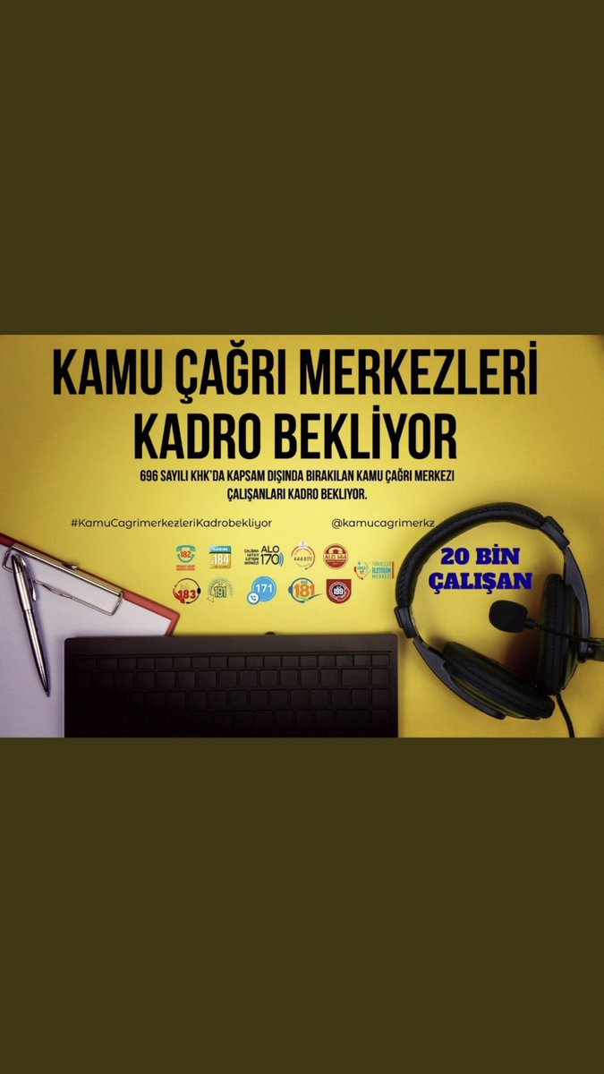 BurcinAtilgan's tweet photo. 696 sayılı kanunla kapsam dışı kalan 20 bin  kamu çağrı merkezleri çalışanları kadro taleplerini yenilemektedir #Kamucagrimerkezleri https://t.co/MHQiIraKYz