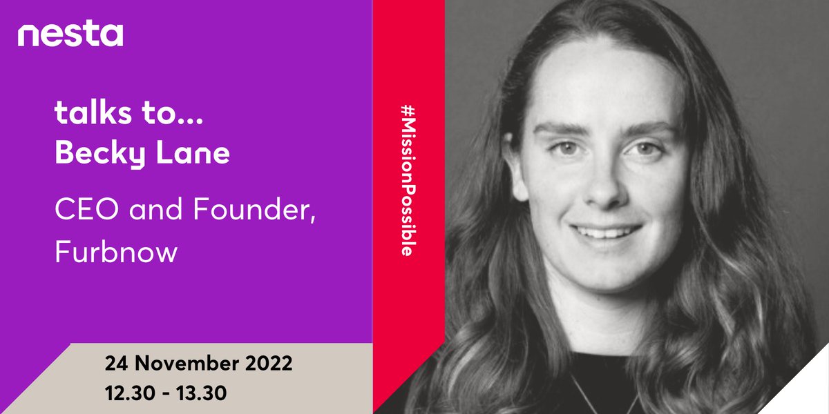 It's time to meet the founder: Becky Lane, CEO and Founder of Furbnow. Becky joins us to talk about Furbnow’s mission to transform the retrofit industry and how it could help thousands to make their homes more energy efficient. Register to attend: bit.ly/3CSfC14