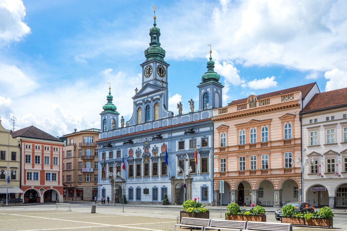 lookforplace's tweet photo. #Ceske #Budejovice #Town #Hall #South #Bohemian #Region https://t.co/wKcn29ai4H