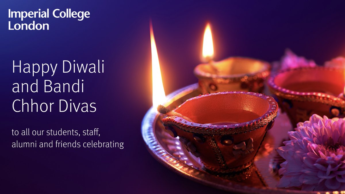 Happy Diwali and Bandi Chhor Divas to #OurImperial community celebrating around the world 🪔 We hope the day is full of joy, health, and wealth for you and your loved ones!