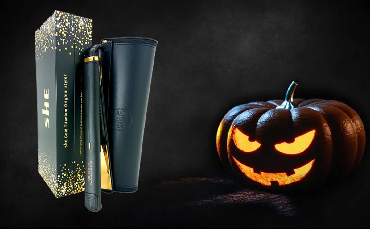 SheHairUK's tweet photo. Ghoulish #Giveaway Part One 🎃 We’re giving 1 lucky winner the chance to win our Titanium Styler! Follow, RT &amp; Like #Competition Ends 31/10/22 at 6pm. UK Only https://t.co/87OUe5FFiK Amazon Store: https://t.co/Ohn4Kjfvia https://t.co/izC34VpM08