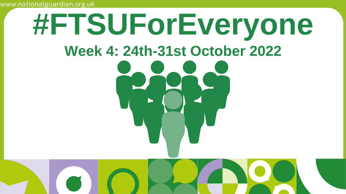 If we speak up and listen well, we can create a safer, kinder, more inclusive workplaces for everyone #FTSUforEveryone