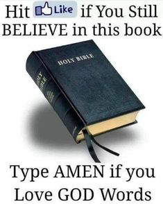 Hit 👍🏻 Like 🖲️If you Love GOD and still Believe the BIBLE is Relevant to our lives today. 👇🏻