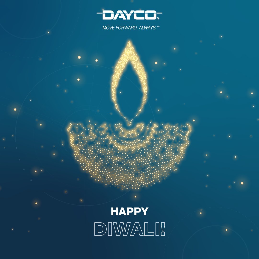 DaycoOfficial's tweet image. This Diwali, move forward and celebrate joy, peace, and prosperity. Wish you a very happy and green Diwali.

#Dayco #MoveForwardAlways #HappyDiwali #India #festival #happiness