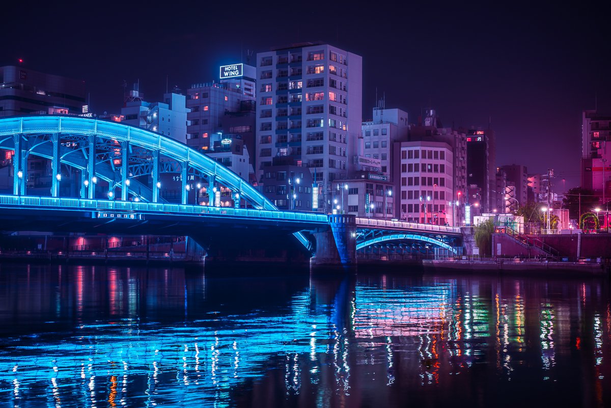 TOKYOLUV's tweet photo. Sumida River 隅田川 https://t.co/4xhLLPW2ou