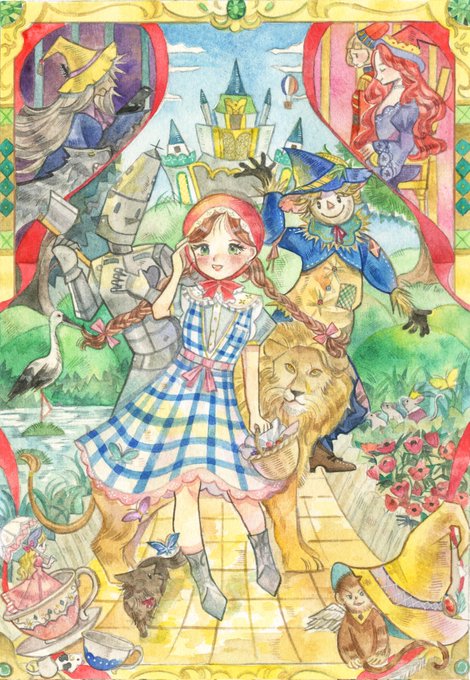 オズの魔法使いのtwitterイラスト検索結果