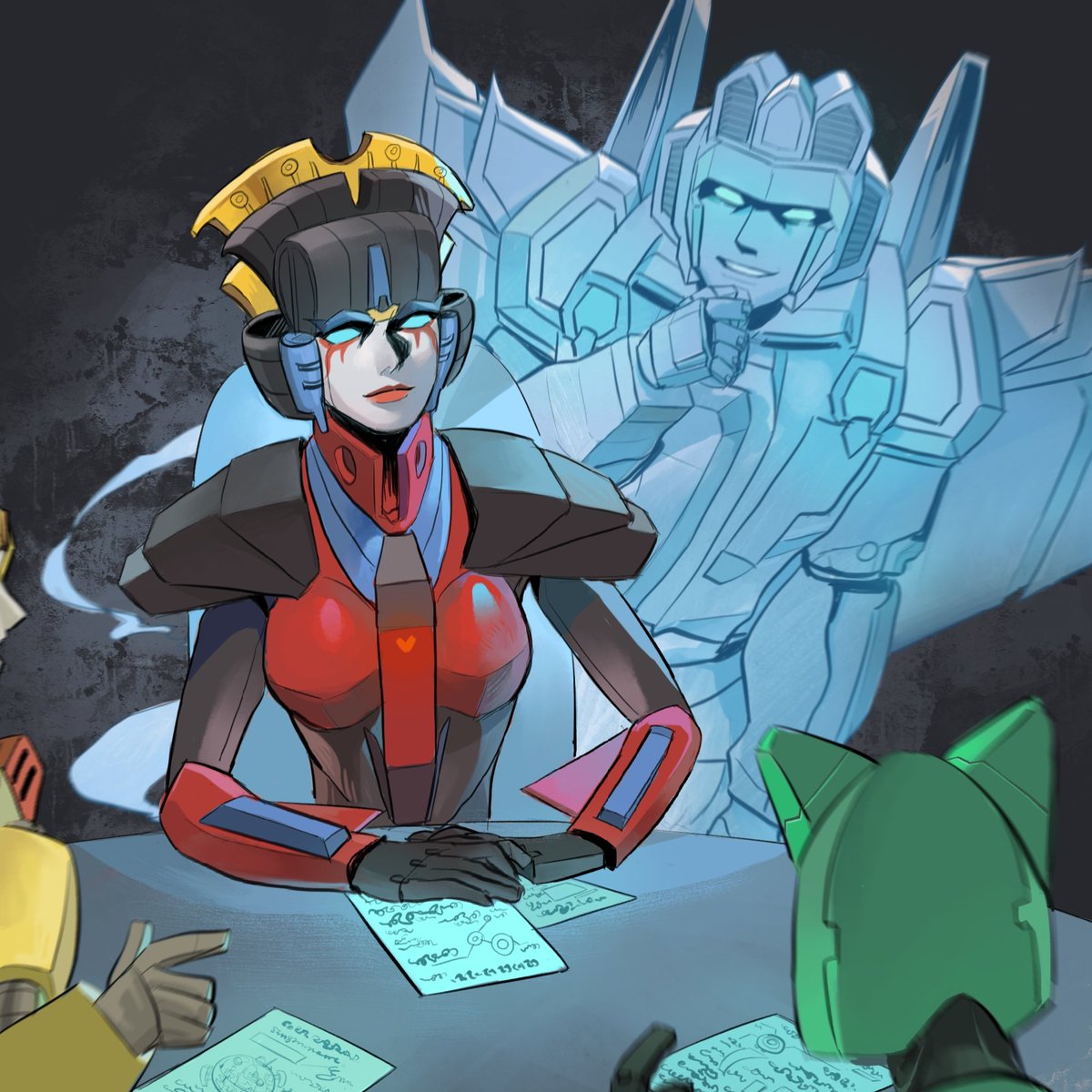 🤔#Transformers #Windscream #Windblade #Starscream