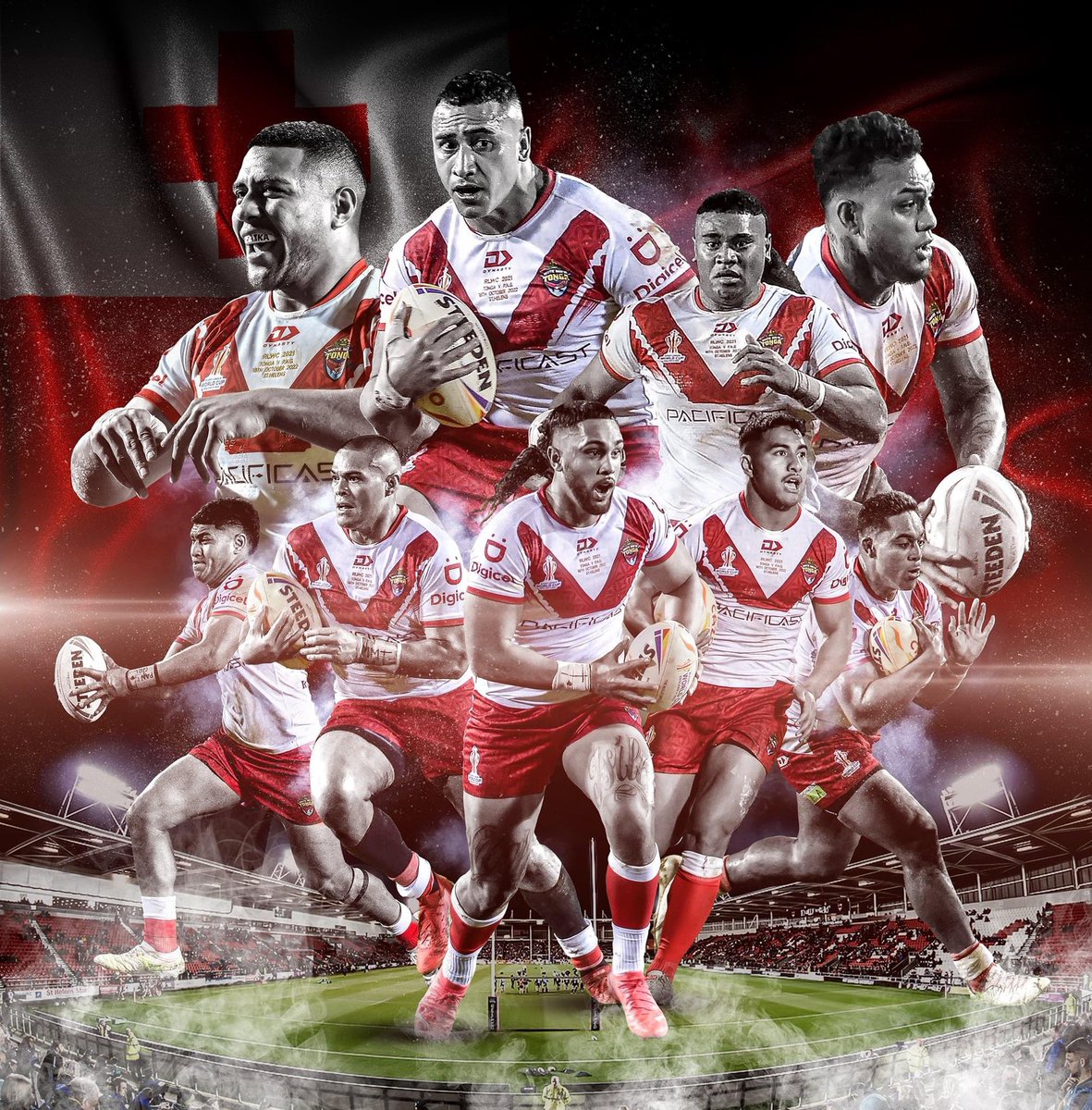 LordFusitua's tweet photo. Our @LeagueTonga lads match against @WalesRugbyL tomorrow’s gonna be a banga!
Mon 7:30pm GMT
Tues 7:30am Tongan Time
#TGangOnTop🇹🇴
🇹🇴👊🏽💪🏽💯🇹🇴
#Hau #Ouaa🇹🇴
#RLWC2021 https://t.co/VqASwF2Ngp
