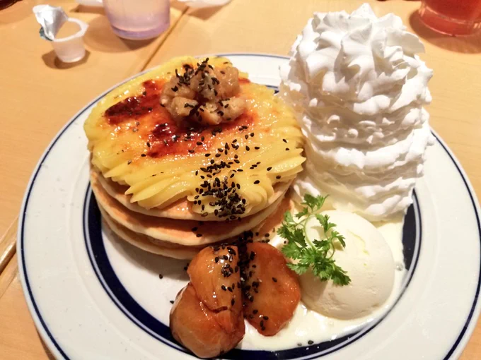 肉とかパンケーキとか 
