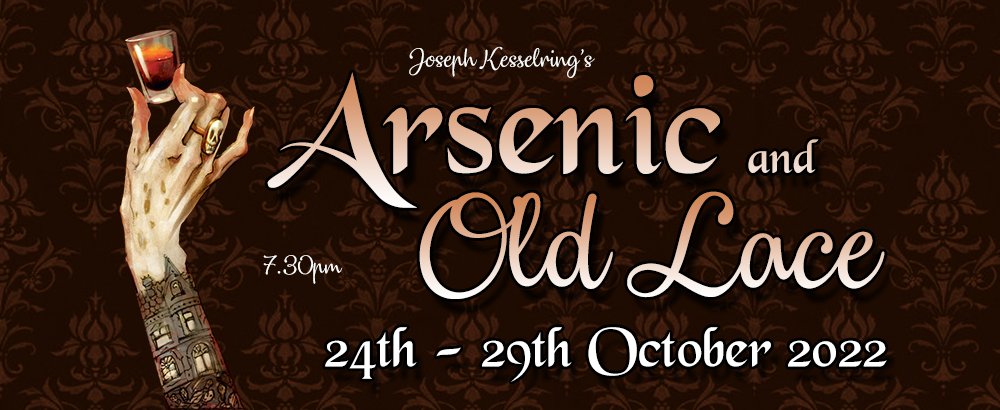 Meet the family of Mortimer Brewster at the @K_Playhouse 24th-29th October. The gripping black comedy Arsenic and Old Lace is a classic play of a family coming together with murder in mind. bit.ly/3TFGkAR #VisitBradford