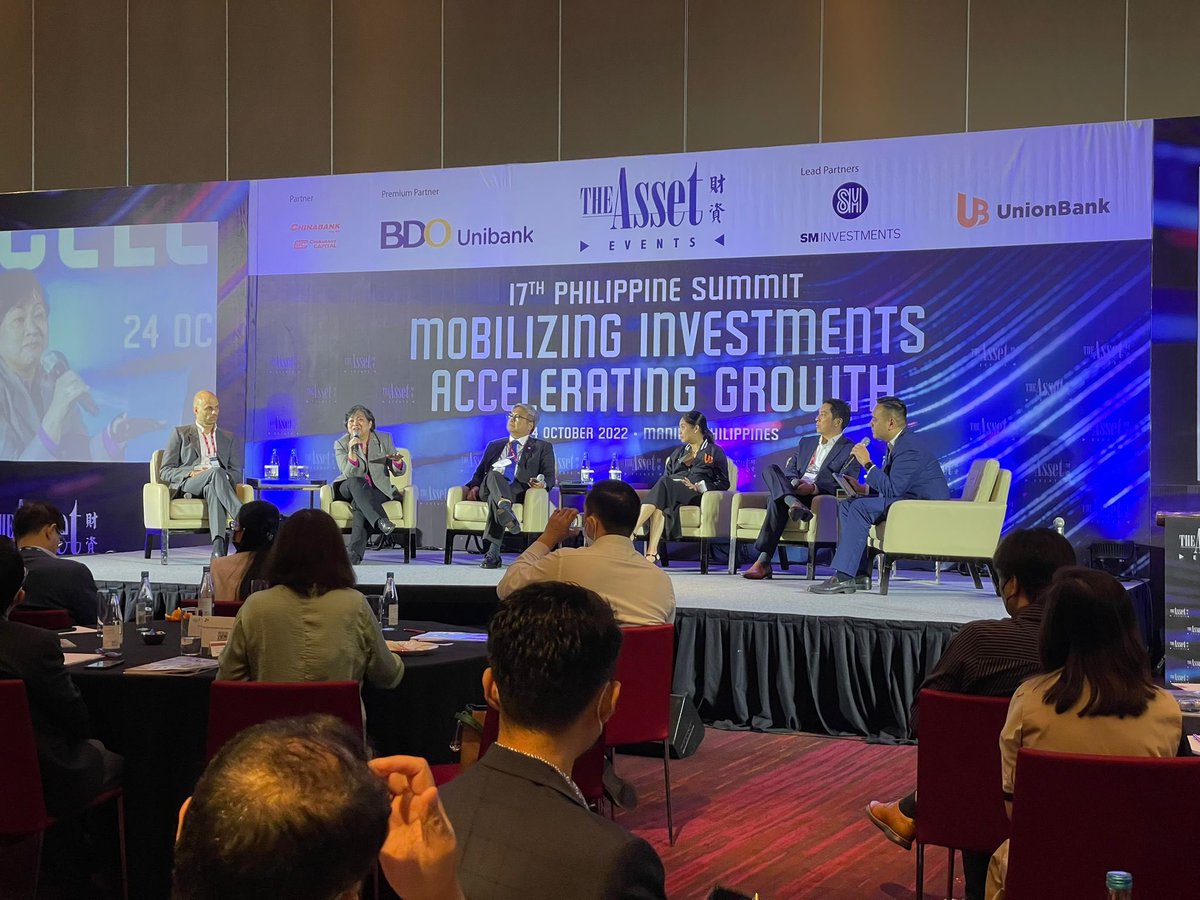 Many thanks to those who could attend our in-person 17th Philippine Summit today! Was a pleasure to be back in Manila seeing a number of familiar and new faces at our event!

#Finance #Banking #Economy #Philippines #Asean #CapitalMarkets #Sustainable #Technology #PhilSummit