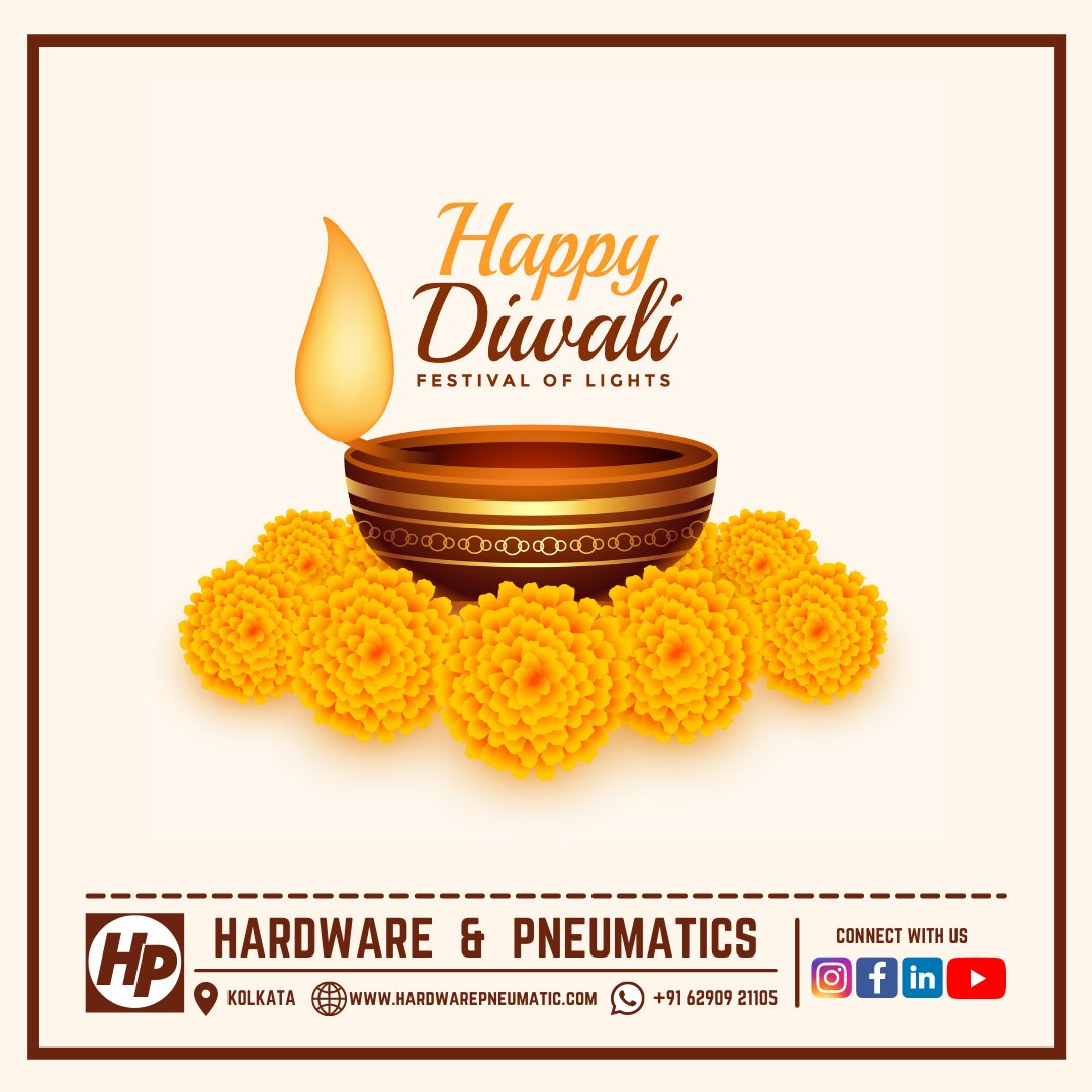 PneumaticsIndia's tweet photo. May this Diwali fill our lives with new hopes for the future and new dreams for tomorrow!

Wishing everyone a very Happy Diwali!

#happydiwali #diwali #festivaloflights #festivevibes #festivalsofindia #deepavali https://t.co/QImEB7ozHJ